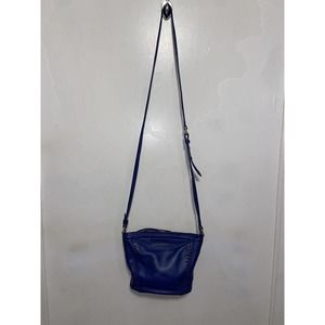 Cole Haan Blue Leather Crossbody